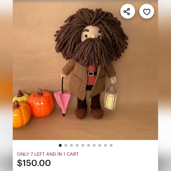 Amigurumi Hagrid Doll